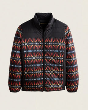 MEN'S GENESEE REVERSIBLE DOWN JACKET<br>TUCSON BLACK