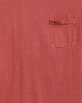 MEN'S SHORT-SLEEVE DESCHUTES POCKET TEE<br>Brick Red