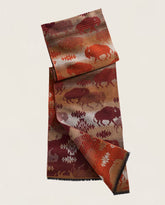 Jacquard Scarf <br> Prairie Rush Hour Copper