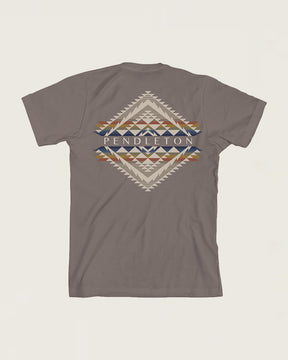 Cascadia Graphic Tee<br>Pebble/Cream