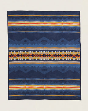 CASCADIA BLANKET<br>BLUE MULTI