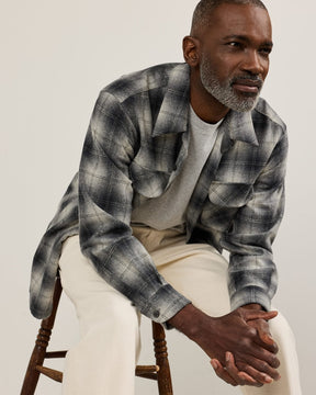 BOARD SHIRT<br>CHARCOAL OMBRE