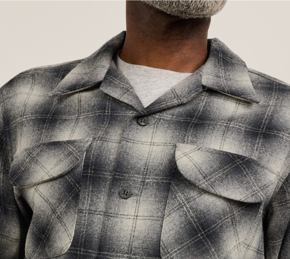 BOARD SHIRT<br>CHARCOAL OMBRE