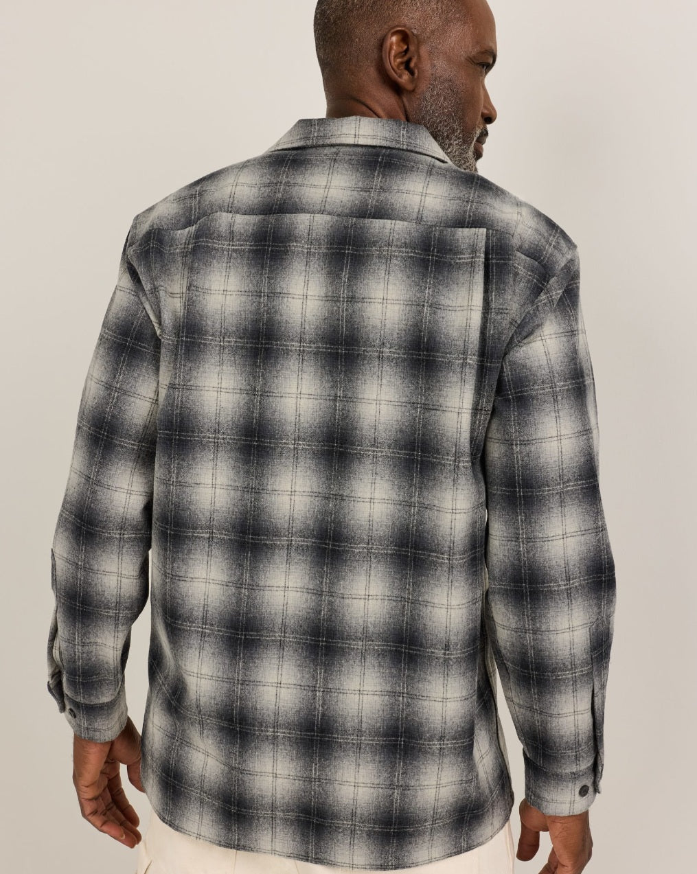 BOARD SHIRT - TALL<br>CHARCOAL OMBRE