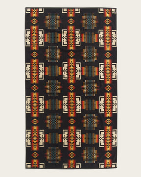 CHIEF JOSEPH SPA TOWEL<br>BLACK