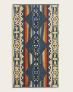OVERSIZED JACQUARD SPA TOWEL<br>CREEKSIDE