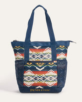 EXPLORER ZIP TOTE<br>CREEKSIDE NAVY