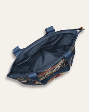 EXPLORER ZIP TOTE<br>CREEKSIDE NAVY