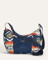 CREEKSIDE EXPLORER CRESCENT BAG<br>NAVY MULTI