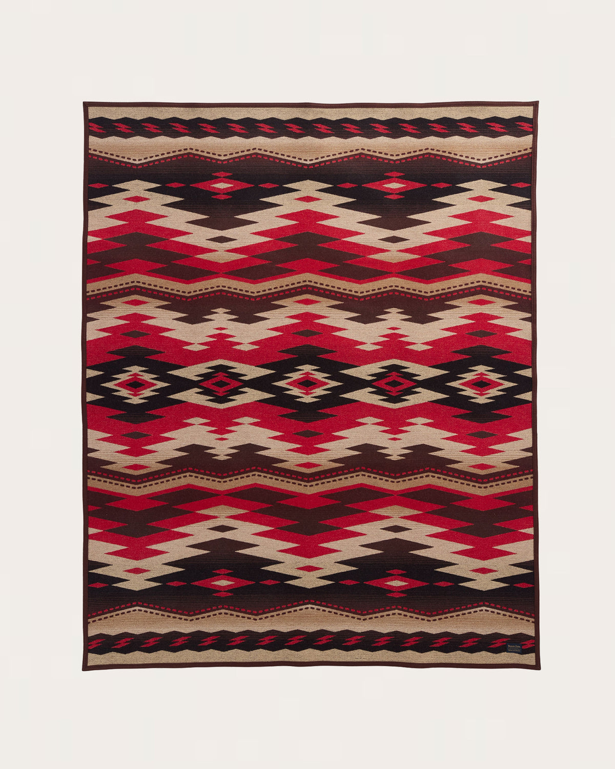 JACQUARD UNNAPPED ROBE<br>CROWN POINT