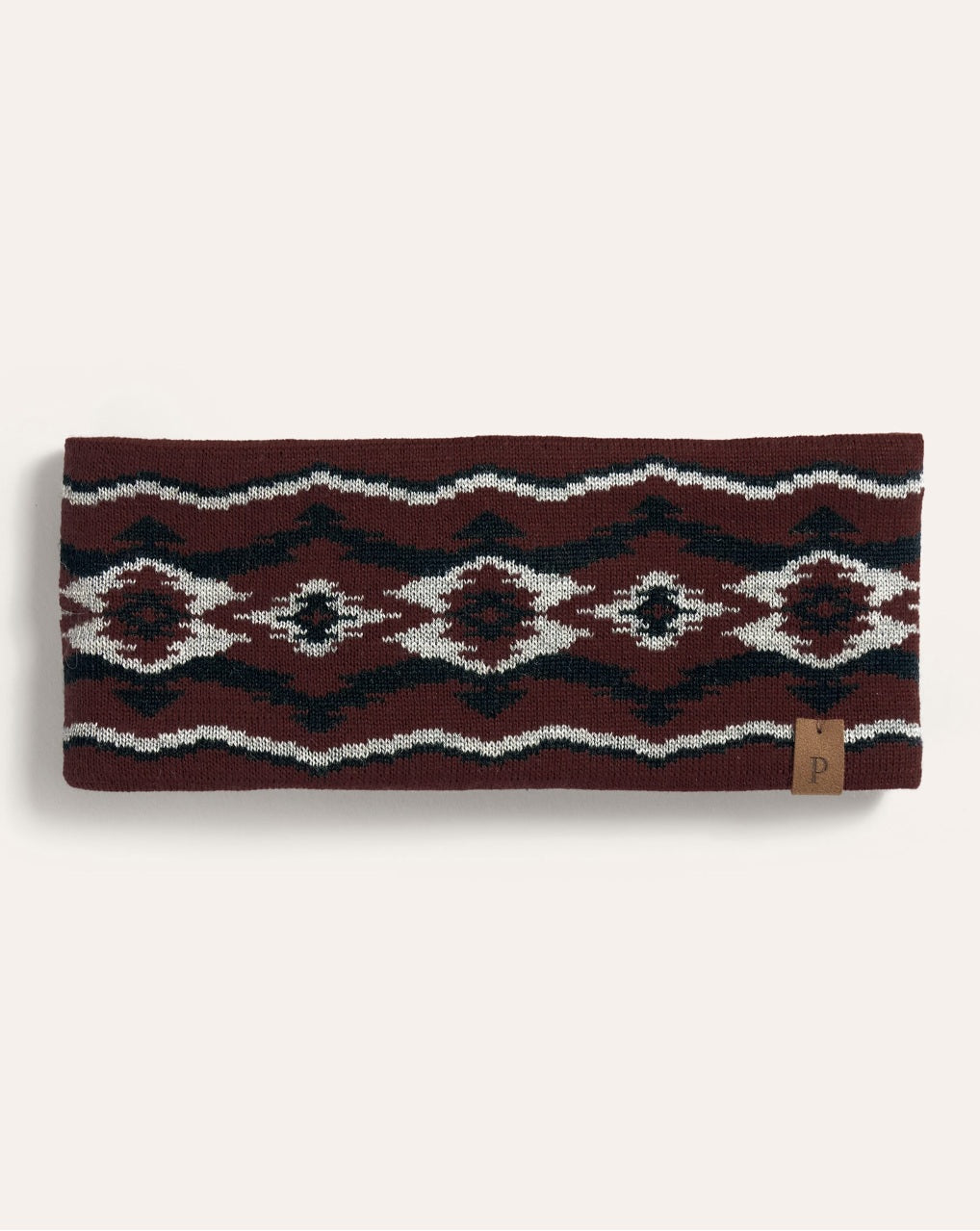 FLEECE-LINED HEADBAND<br>CROWN POINT RED
