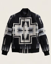 Quilted Gorge Snap Jacket <br> Harding Black
