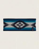 SATILLO SUNSET FLEECE-LINED MERINO HEADBAND<br>BLUE OMBRE
