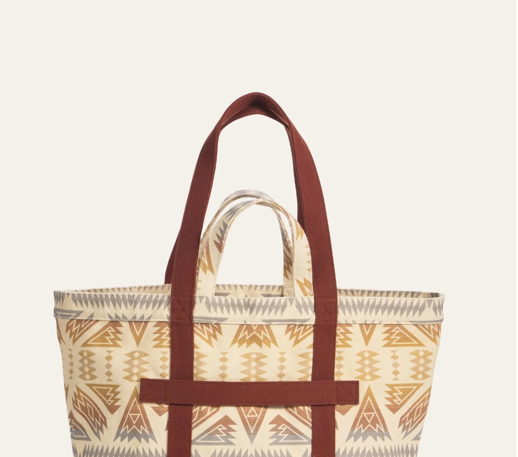 ASTORIA CANVAS LARGE TOTE<br>PONDEROSA BRICK