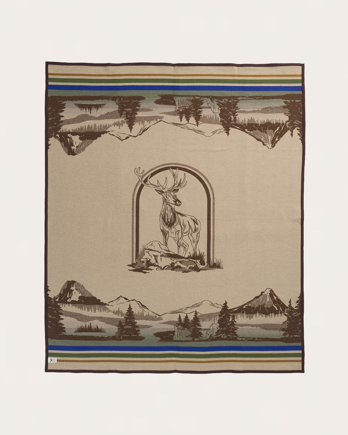 JACQUARD UNNAPPED ROBE<br>LOOKOUT VALLEY