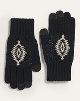 MERINO TEXTING GLOVE<br>LOS OJOS BLACK