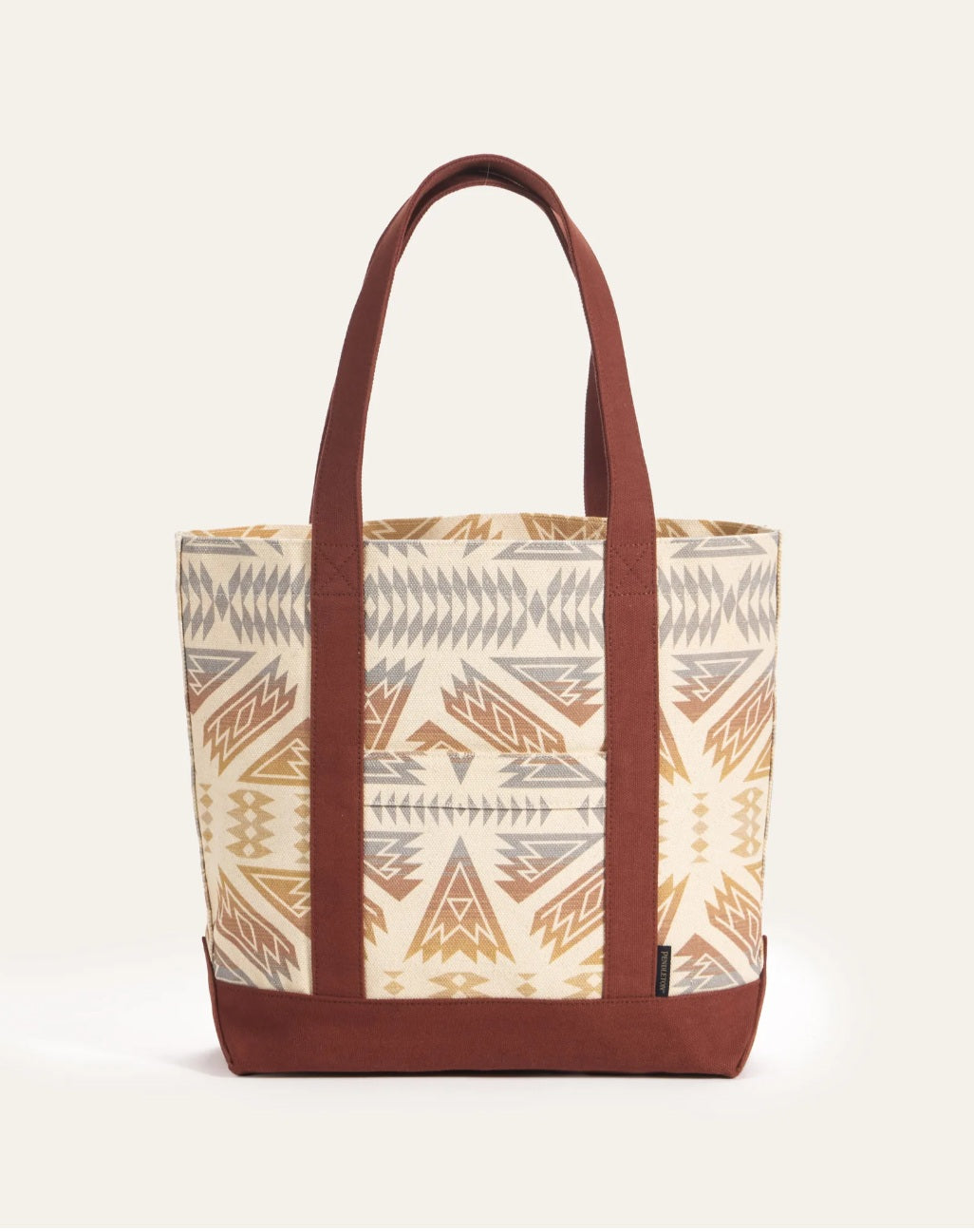 ASTORIA CANVAS MEDIUM TOTE<br>BRICK PONDEROSA