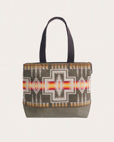 CITY ZIP TOTE<br>HARDING OLIVE