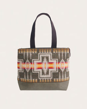 CITY ZIP TOTE<br>HARDING OLIVE