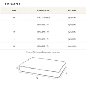 VINTAGE CAMP PET NAPPER<br>MINERAL UMBER