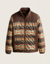 MEN'S GENESEE REVERSIBLE DOWN JACKET<br>SOLSTICE CANYON BROWN
