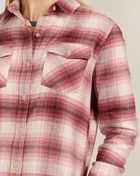 THE PERFECT TWO POCKET SHIRT<br>ROSE OMBRE