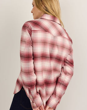 THE PERFECT TWO POCKET SHIRT<br>ROSE OMBRE