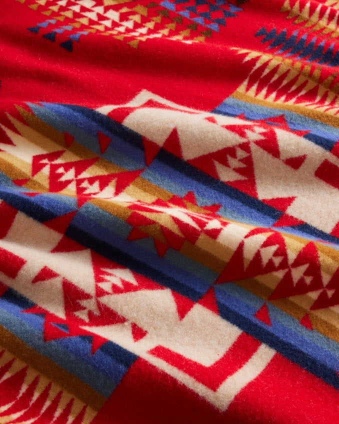 CHIEF JOSEPH JACQUARD ROBE<br>SCARLET
