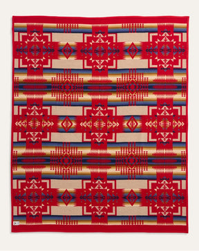 CHIEF JOSEPH JACQUARD ROBE<br>SCARLET