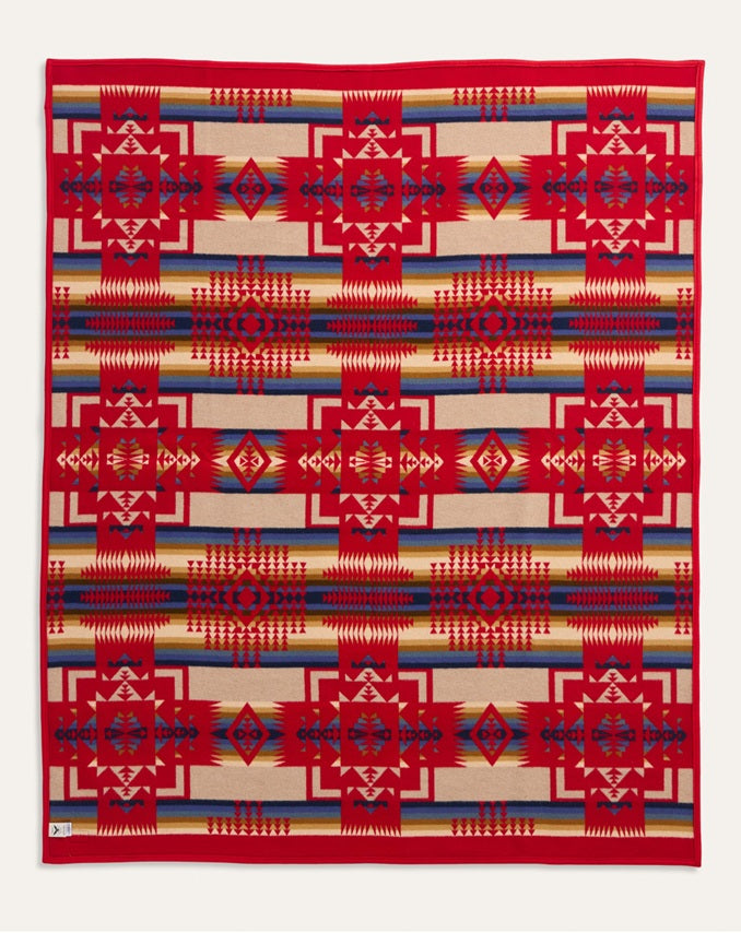 CHIEF JOSEPH JACQUARD ROBE<br>SCARLET