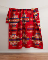 CHIEF JOSEPH JACQUARD ROBE<br>SCARLET