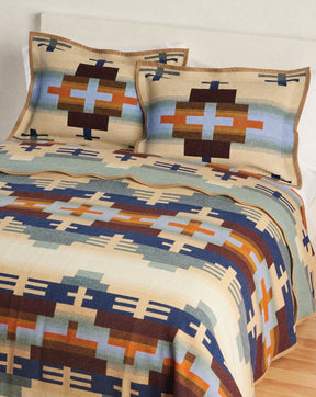 JACQUARD STANDARD SHAM, SUEDE<br>SHIPROCK