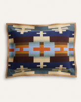 JACQUARD STANDARD SHAM, SUEDE<br>SHIPROCK