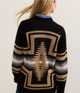 SIERRA SPRINGS CARDIGAN<br>BLACK MIX