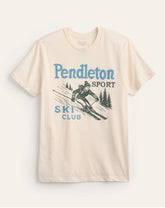 PENDLETON SKI GRAPHIC TEE<br>VINTAGE WHITE