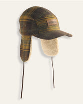 TIMBERLINE HAT<br>GREEN MIX/HERRINGBN PLAID