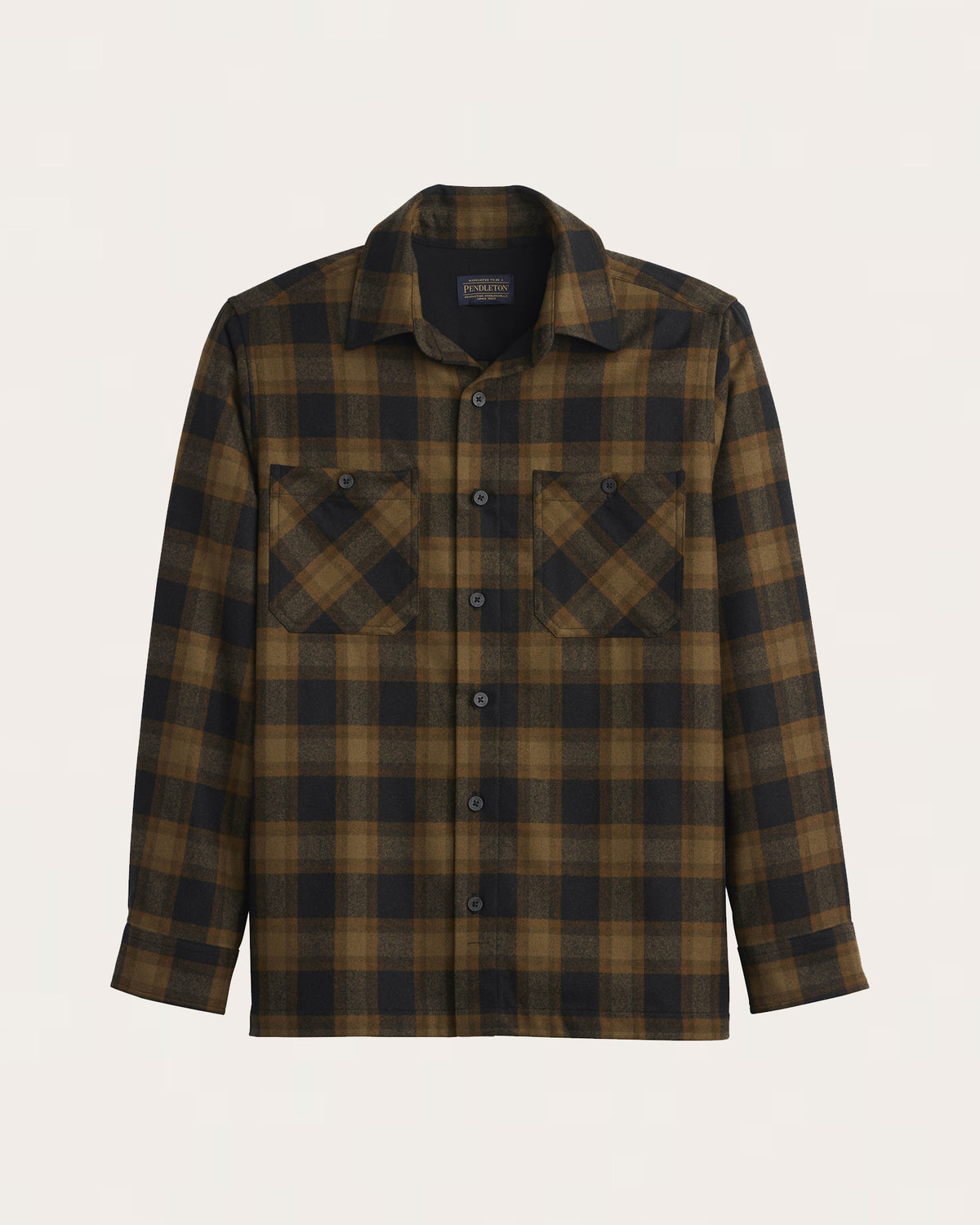 MEN'S UMATILLA WORK SHIRT<br>OLIVE/BLACK CHECK