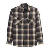 Burnside Flannel Shirt<br>Natural/Charcoal Plaid