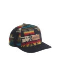 PENDLETON WOOL SIX PANEL HAT<br>CHIEF JOSEPH BLACK