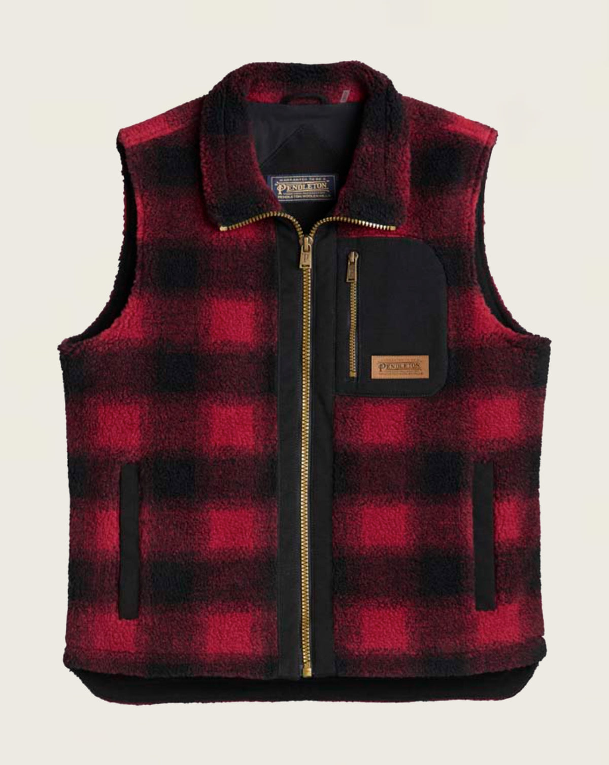 Ridgeline - Fleece Vest <br> Red Buffalo