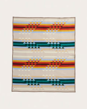 JACQUARD UNNAPPED BLANKET<br>MIDDLE WATERS