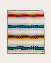 JACQUARD UNNAPPED BLANKET<br>MIDDLE WATERS