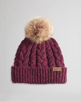Cable Hat <br> Merlot