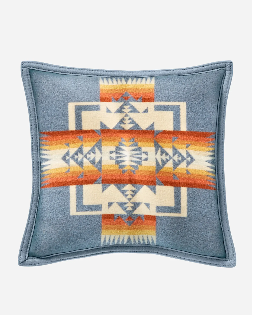 Chief Joseph Pillow 16" x 16"<br>Slate