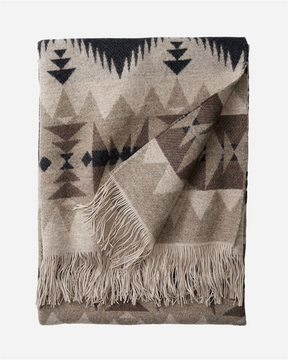 Jacquard Fringed Throw <br> Sonora