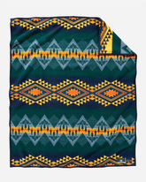WILDLAND HEROES FIREFIGHTERS BLANKET<br>TEAL