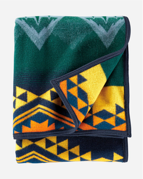 WILDLAND HEROES FIREFIGHTERS BLANKET<br>TEAL