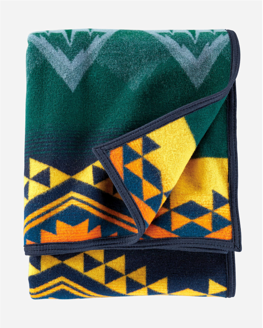 WILDLAND HEROES FIREFIGHTERS BLANKET<br>TEAL