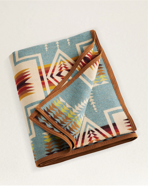 Jacquard Napped Blanket <br> Harding Shale