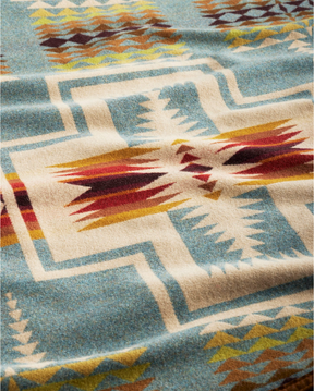 Jacquard Napped Blanket <br> Harding Shale